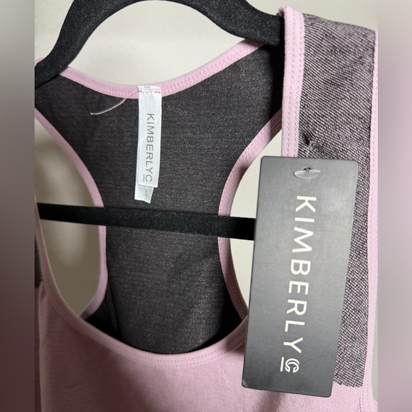 NWT Kimberly C - Purple and Black Activewear Set - Picture 7 of 10